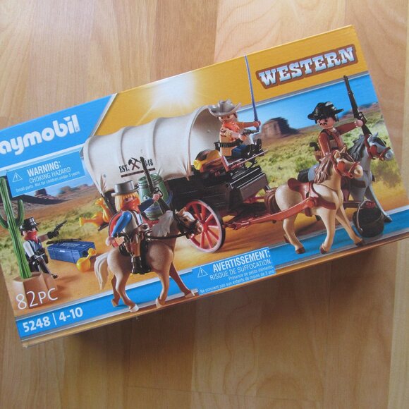 NEW Playmobil 5248 Covered Wagon - NEW - Picture 1 of 2
